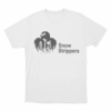 Snow Strippers Angel Girl Unisex T Shirt White