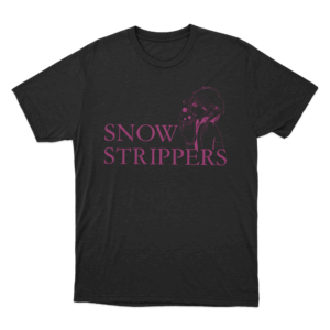Snow Strippers Anime Unisex T Shirt Black