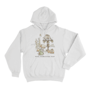 Soil Forgives Too Unisex Hoodie White